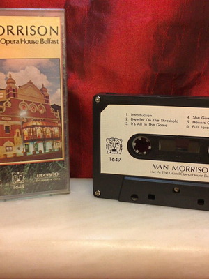 Van Morrison Live At The Grand Opera House Belfast cassette like new, rock