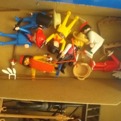 Playmobil sheriff's office used with missing parts
