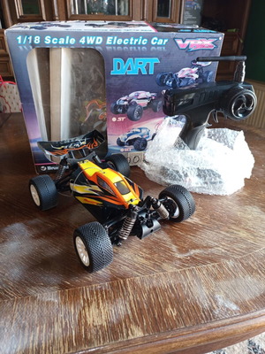 VRX Dart Buggy remote control new 1/18 scale with battery