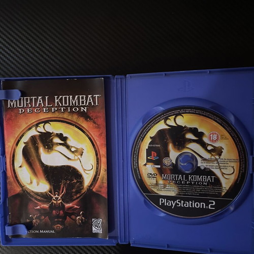 Mortal Kombat Deception PlayStation 2 game like new