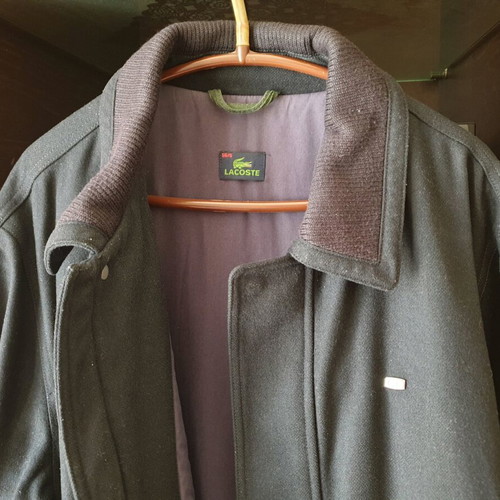 Lacoste jacket dark blue like new