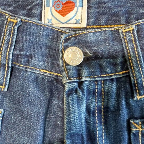 Diesel women's jeans like new, blue, XS 34 6, slight flare