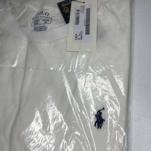 Polo Ralph Lauren white T-shirt XL 100% cotton new