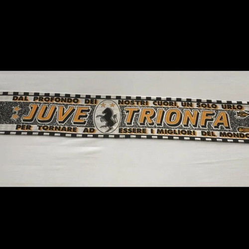 Juventus scarf collectible new, double-sided