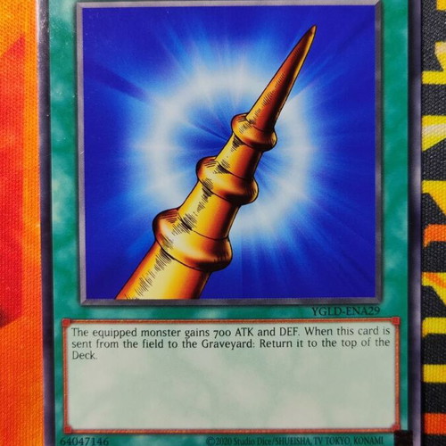 Horn of the Unicorn YGLD Yu-Gi-Oh! new