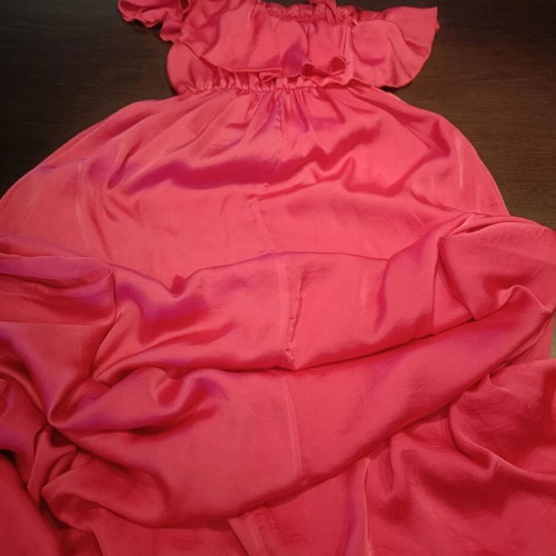 Maxi Ross dress with lining like new, pink, Lipsy London, size S