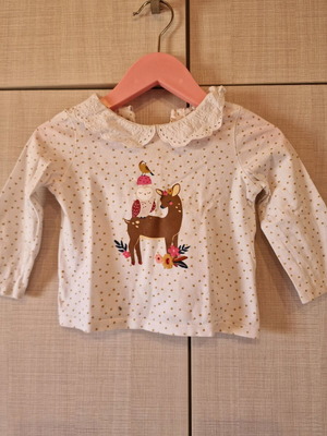 Baby shirt for girl 12m like new, Dpam