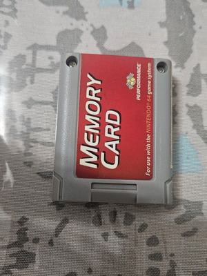 Nintendo 64 memory card like new