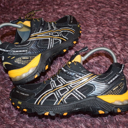 Asics Gel Trabuco GTX Black Men's Sports Shoes Size 43 Used