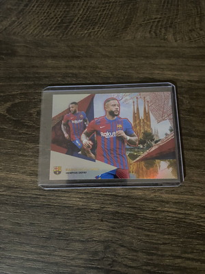 Memphis Depay 3/5 Barcelona Topps σετ ομάδας 2021-2022