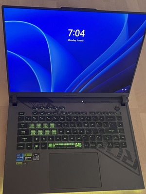 Asus ROG Strix G16 gaming laptop 16" FHD 165Hz RTX 4060 i7-13650HX σαν καινούργιο