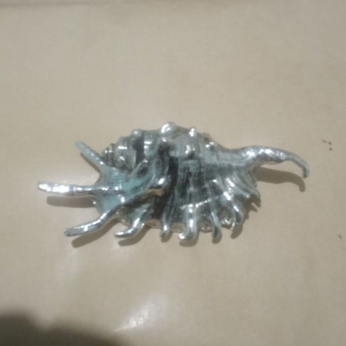 Christofle Silver Plated Shell Shaped Paperweight used