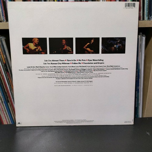 Level 42 A Physical Presence Part 1 vinyl like new, pop