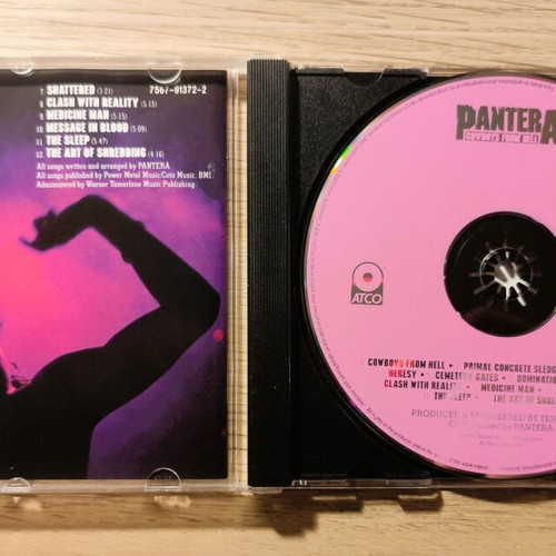 Pantera Cowboys From Hell CD like new, metal