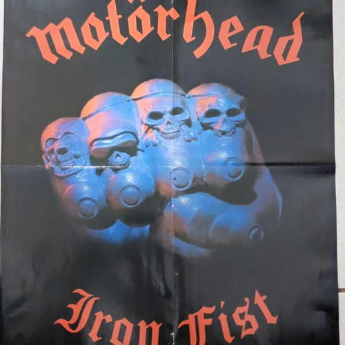 Motorhead - Iron Fist / Jinjer double-sided poster used