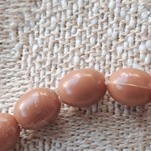 Komboloi with 35 beads like new, plastic, green tassel