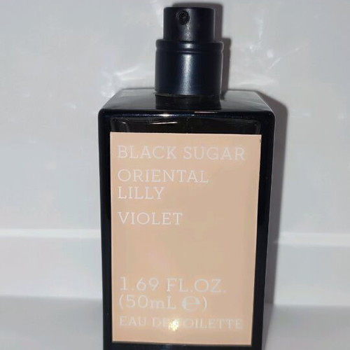 Korres Black Sugar Oriental Lilly Violet Women's Perfume 50ml like new