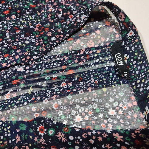 Liberty muslin shirt XL like new, blue, airy fabric