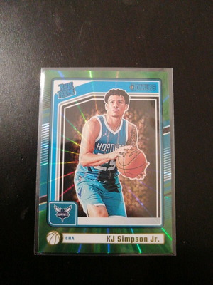 KJ Simpson Jr. 2024-2025 Panini Donruss κάρτα σαν καινούργιο