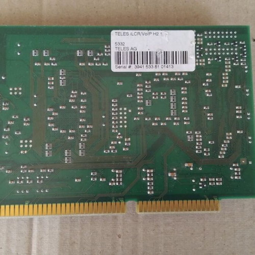TELES iLCR/VoIP Card TAG 3941 REV:2.1 16-bit ISA like new