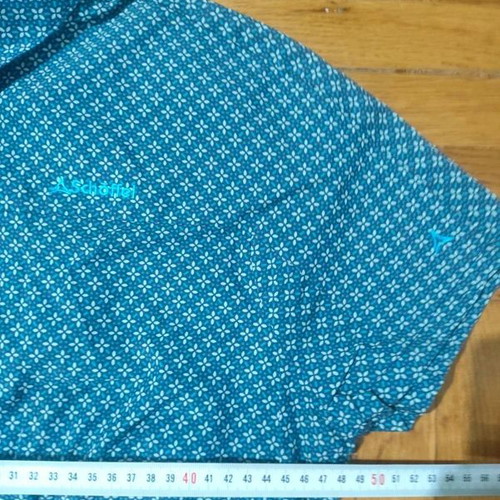 Schöffel women's patterned short sleeve shirt like new, size L