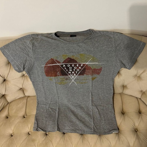 Replay gray short-sleeve t-shirt size Large like new