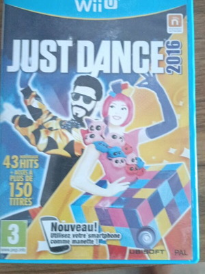 Just Dance 2016 Nintendo Wii U game like new