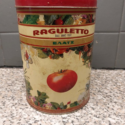 Elais tin box used collectible