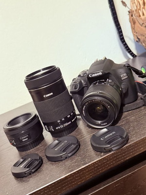 Canon DSLR Φωτογραφική Μηχανή EOS 2000D Crop Frame Kit με φακό EF-S 18-55mm σαν καινούργιο
