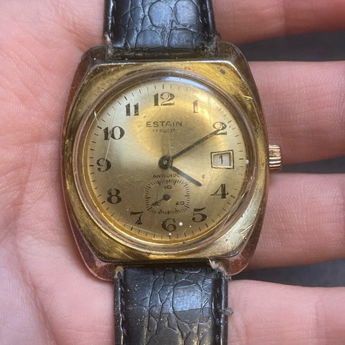 Estain wristwatch used, fully functional
