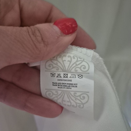 Never Fully Dressed Kira Midi Dress white, like new, UK 6 XS
