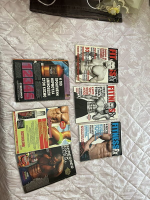 Muscular Development, Fitness RX & Muscle Mag magazines, set of 6