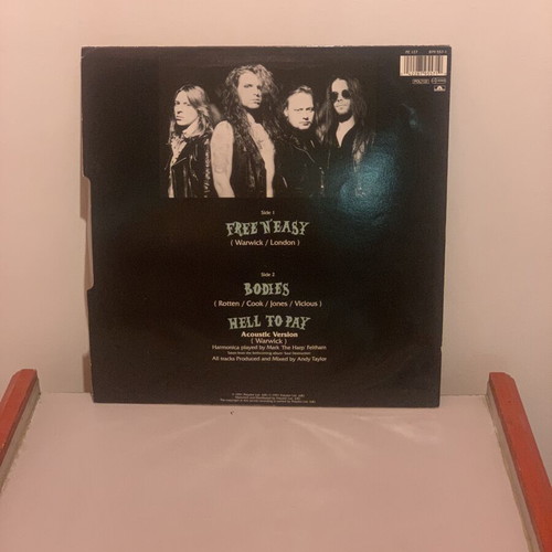 The Almighty Free 'N' Easy 12" Maxi Single original UK press 1991
