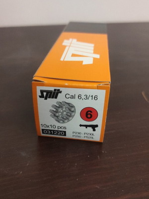 Spit cartridges in disc 6.3/16, disc with 10 cartridges like new