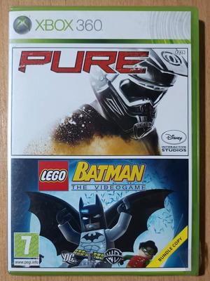 Pure and Lego Batman Double Pack Xbox 360 new