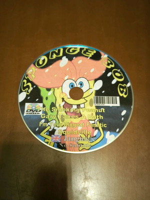 SpongeBob DVD in English without damages