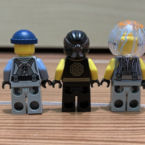 Lego Ninjago Movie minifigures lot Cole, Jelly & Shark Army Gunner