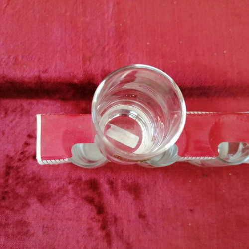 Set of 3 New 65ml Ouzo-Tsipouro Glasses from France