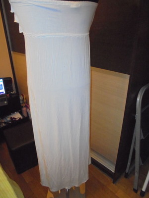 φόρεμα λευκό maxi small-medium - THESIS