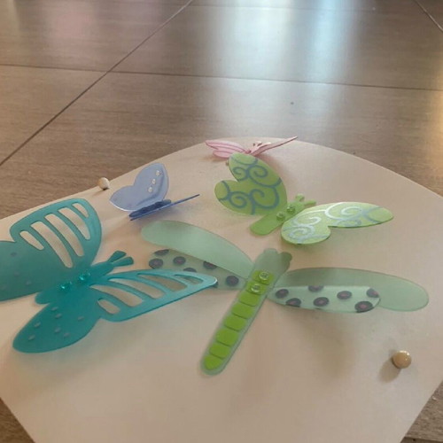 Haba lamp with butterflies like new