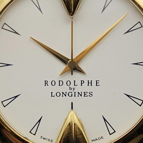Rodolphe by Longines Swiss Quartz wristwatch, gold tone