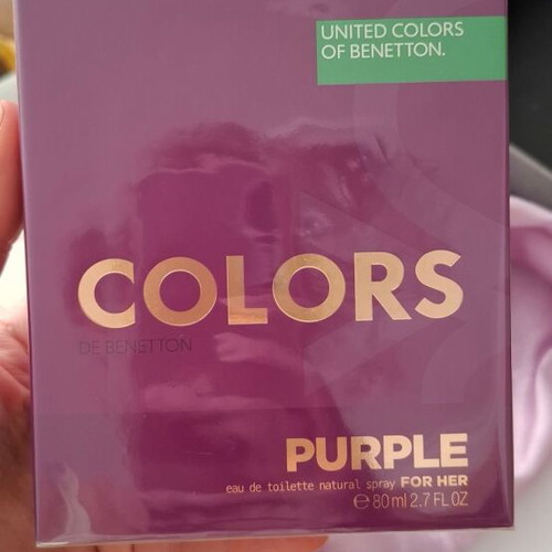 Benetton Colors Purple perfume sealed 80ml