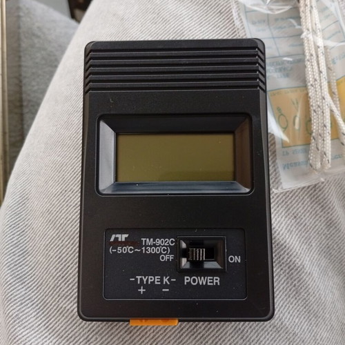 Digital Thermometer TM-902C with Type-K Sensor, New