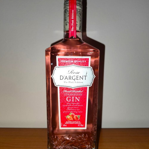 Rose d’Argent Strawberry Gin 700ml new, 40% Vol