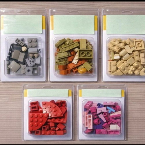 Building parts like new, assorted set