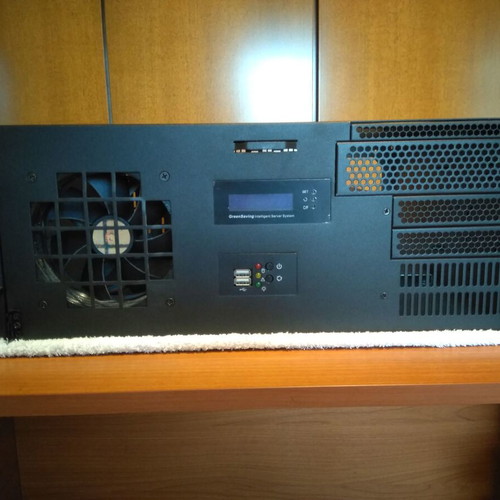 Server case like new for rack, supports motherboards up to E-ATX