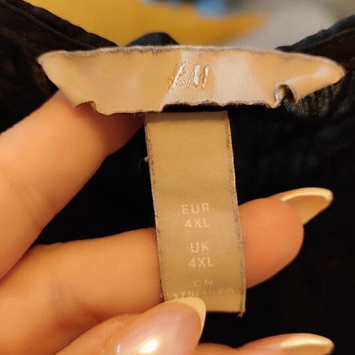 Lingerie H&M black, like new, size XXXL