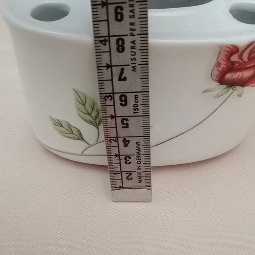 Vintage porcelain toothbrush holder like new