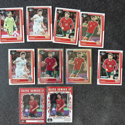 Portugal Panini Donruss Road to World Cup sticker lot like new