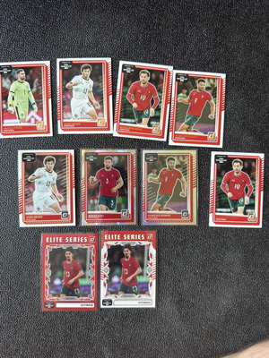 Portugal Panini Donruss Road to World Cup sticker lot like new
